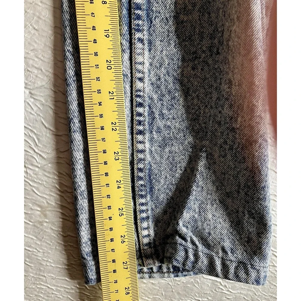 Vtg Mens Levis 550 Acid Wash Blue Jeans Denim W38 L30 TRUE 36 X 27.5